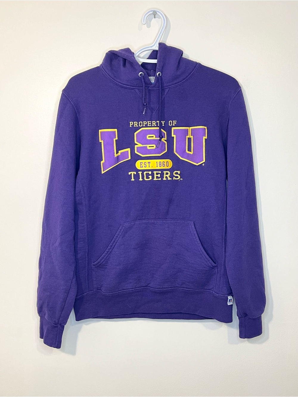 LSU Tigers Purple Unisex Hoodie - Size Small